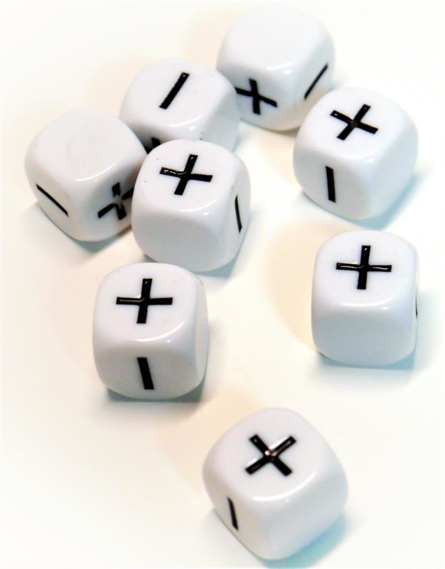 Fate Dice: White