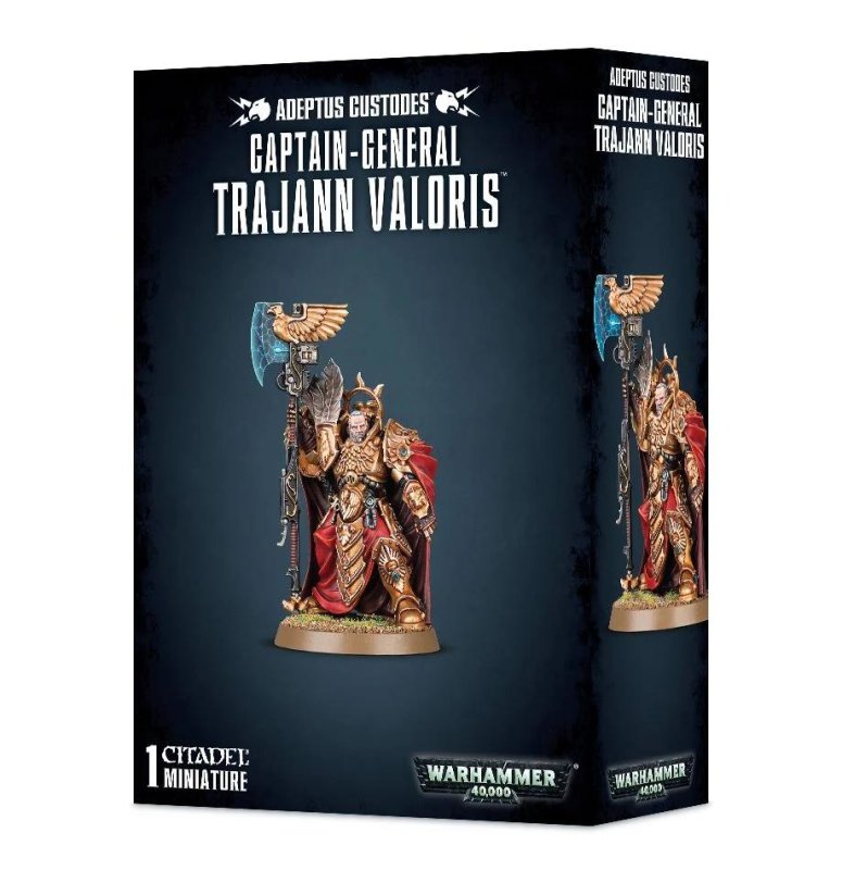 ADEPTUS CUSTODES: CAPTAIN-GENERAL TRAJANN VALORIS