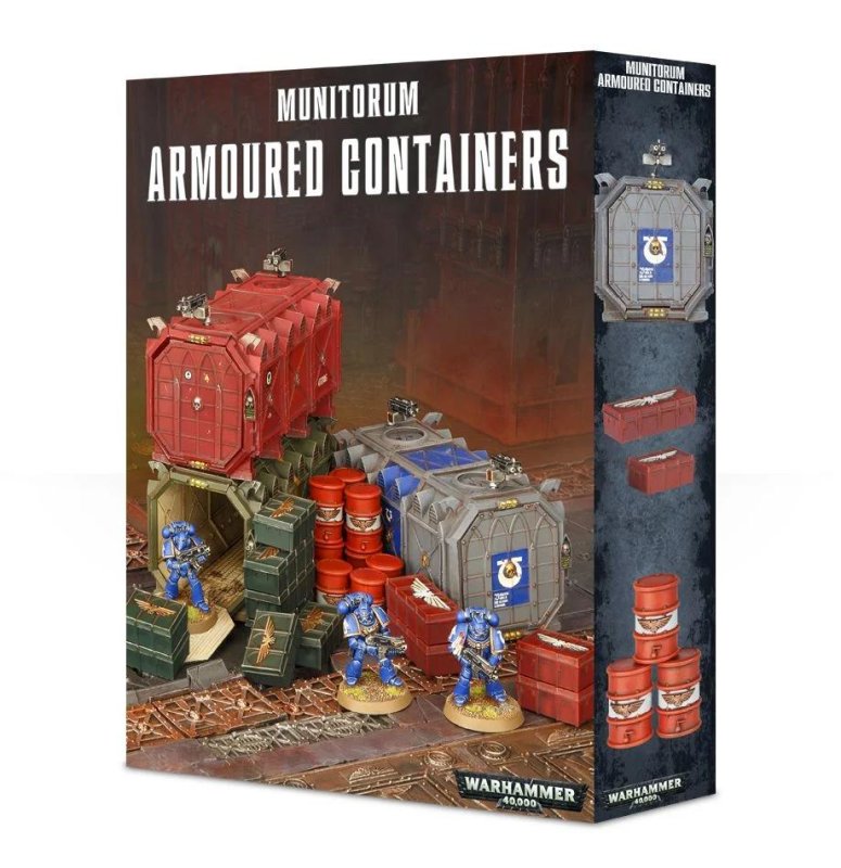 BATTLEZONE: MANUFACTORUM - GEPANZERTE MUNITORUM-CONTAINER