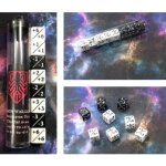 Positive/Negative Modificator D6 Dice 16 mm (8 Dice in Tube)