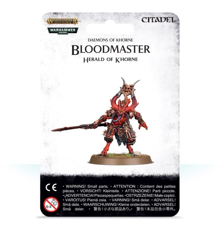 BLADES OF KHORNE: BLOODMASTER HERALD OF KHORNE