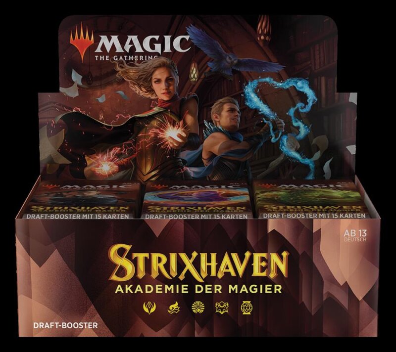 Strixhaven: Akademie der Magier - Draft Booster Display DE (36 Packs)