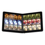 Ultimate Guard: 24-Pocket (480) Zipfolio Xenoskin - Black