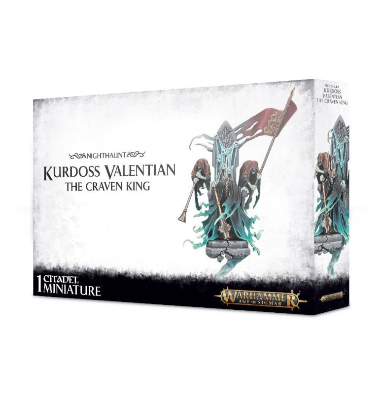 NIGHTHAUNT: KURDOSS VALENTIAN THE CRAVEN KING * DER FEIGE KÖNIG