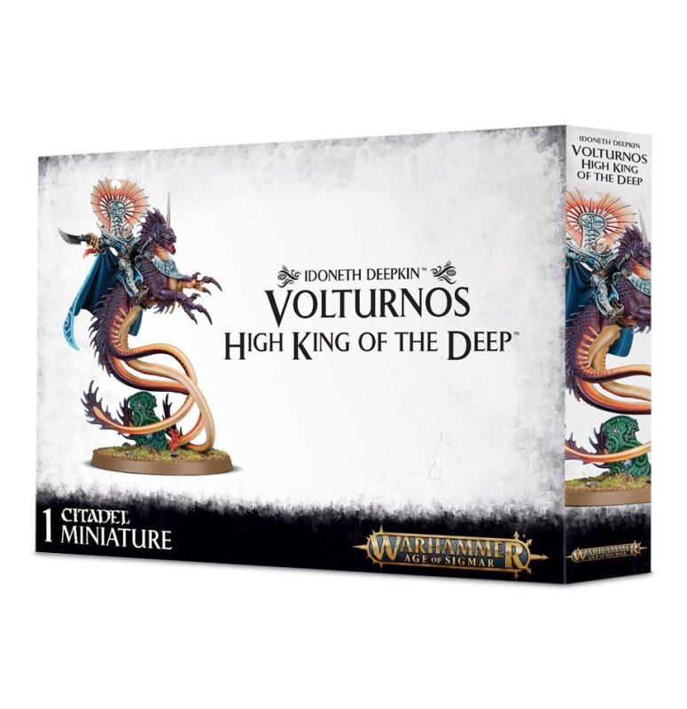 IDONETH DEEPKIN: VOLTURNOS HIGH KING OF THE DEEP / AKHELIAN KING