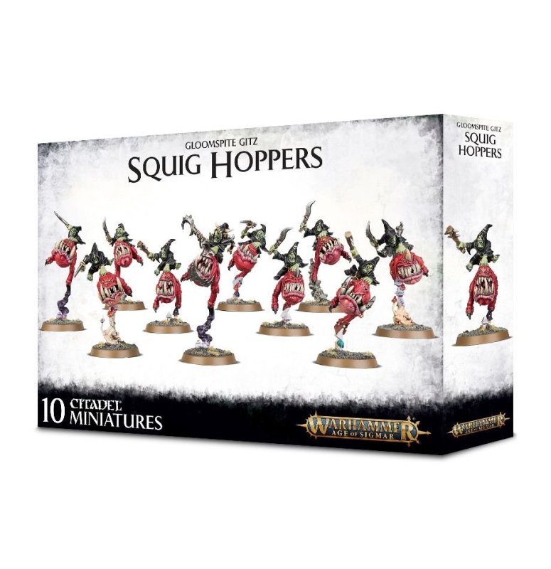 GLOOMSPITE GITZ: SQUIG HOPPERS