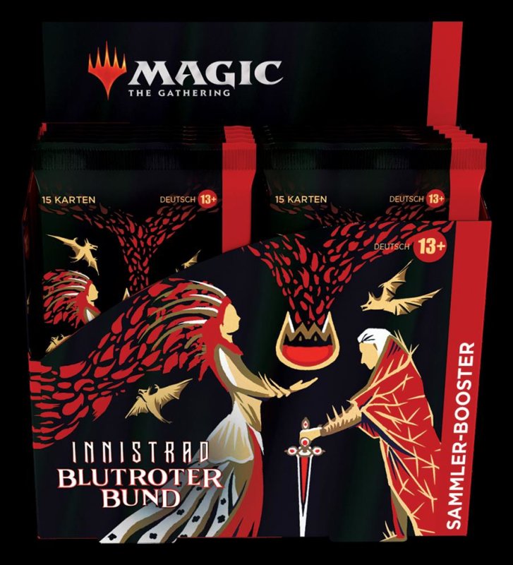 Innistrad: Blutroter Bund - Sammler Booster Display (12 Packs)