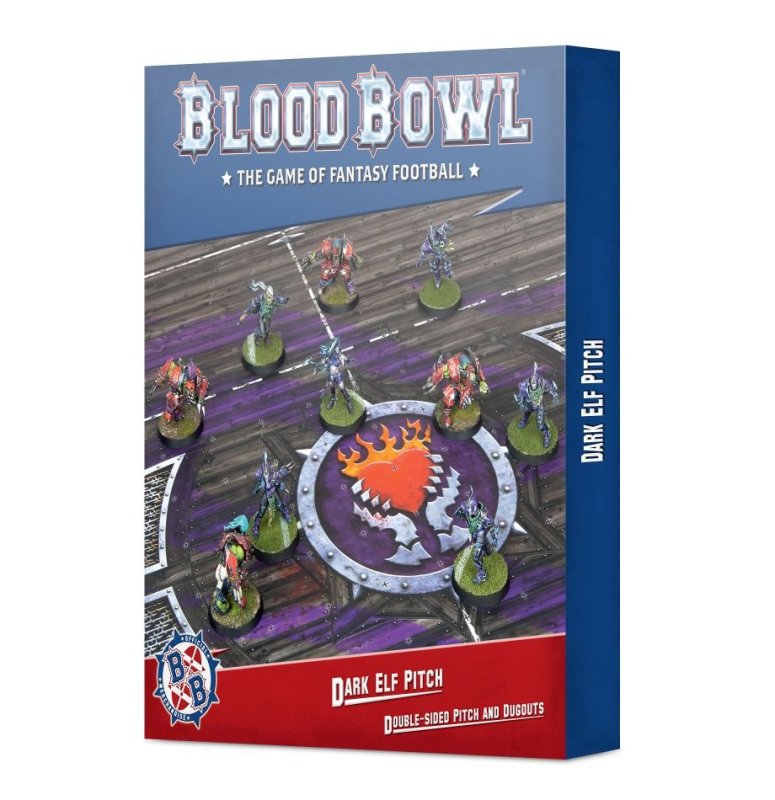 BLOOD BOWL: DARK ELF PITCH & DUGOUTS (EN)