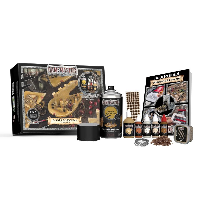 The Army Painter: Gamemaster - Desert & Arid Wastes Terrain Kit