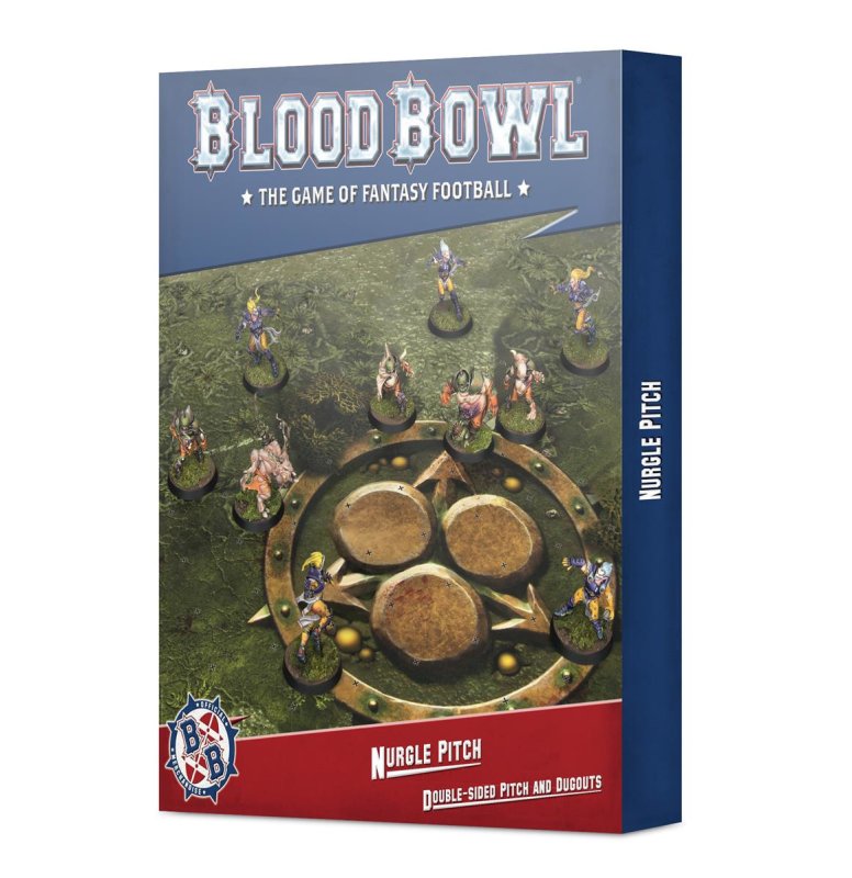 BLOOD BOWL: NURGLE PITCH & DUGOUTS (EN)