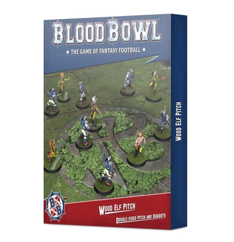 BLOOD BOWL: WOOD ELF PITCH & DUGOUTS (EN)