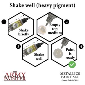 The Army Painter: Warpaints Metallics Paint Set