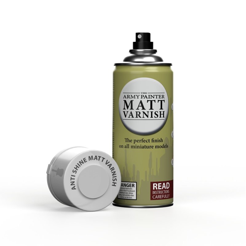 The Army Painter - Colour Primer: Anti-Shine Matt Varnish Spray (400ml)