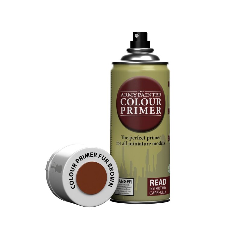 The Army Painter - Colour Primer: Fur Brown Spray (400ml)