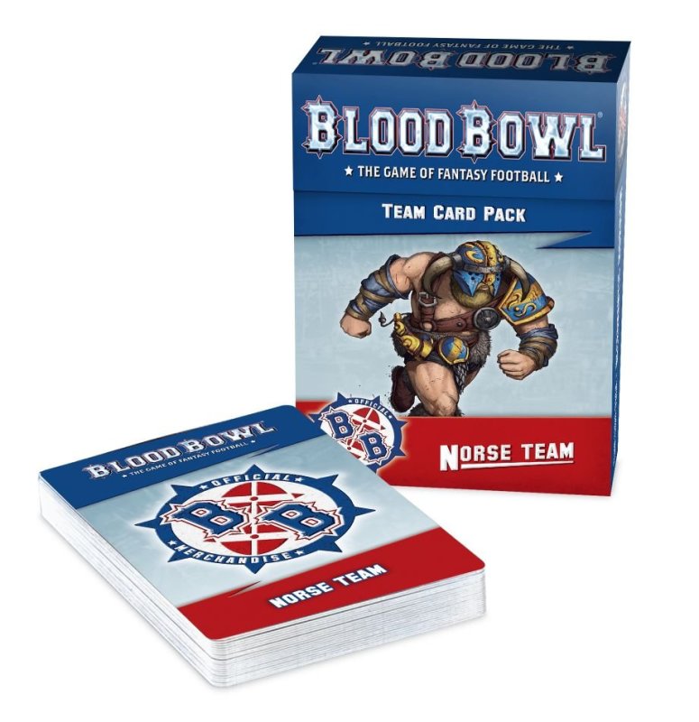 BLOOD BOWL: NORSE TEAM CARD PACK(EN)