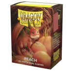 Dragon Shield: Standard Sleeves Dual Matte - Peach Piip (100)