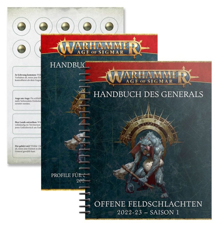 AGE OF SIGMAR: HANDBUCH DES GENERALS - OFFENE FELDSCHLACHTEN 2022-2023 SEASON 1