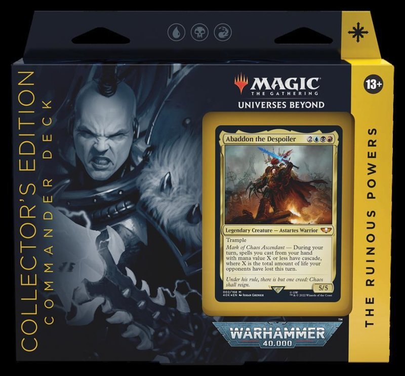 Universes Beyond: Warhammer 40,000 - Commander Deck Collector Edition "The Ruinous Powers" (EN)