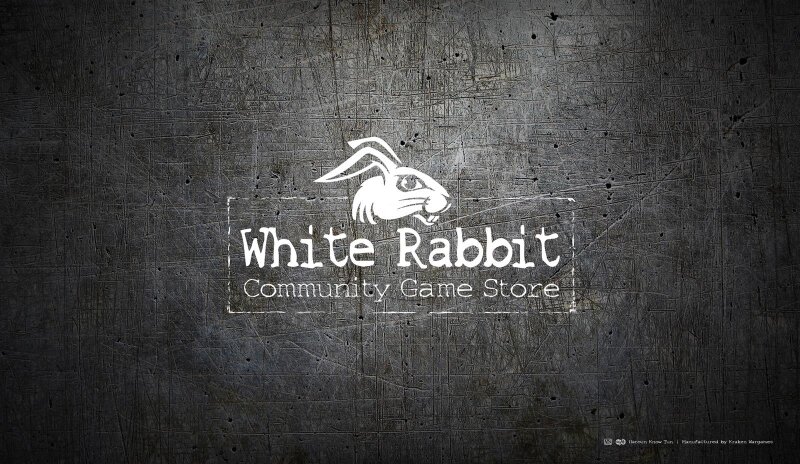 White Rabbit Playmat: Scratched Shield *stitched*