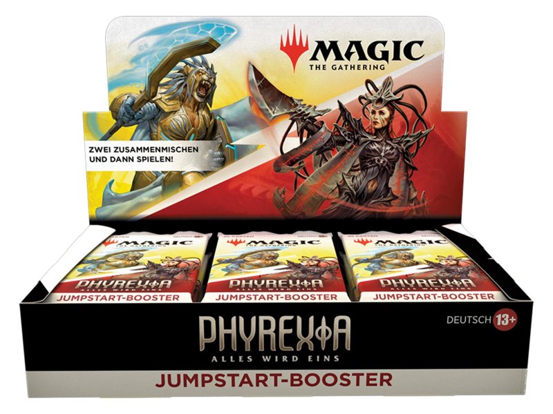 Phyrexia: Alles Wird Eins - Jumpstart Booster Display DE (18 Packs)