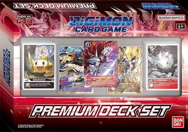 Digimon Premium Deck 2024 Set PD-01 English Version