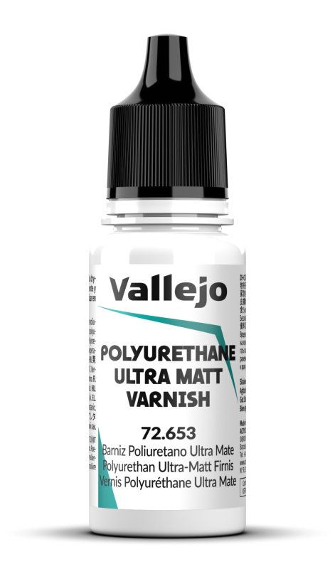 Vallejo: Polyurethane Ultra Matt Varnish (Game Color / Auxiliary)