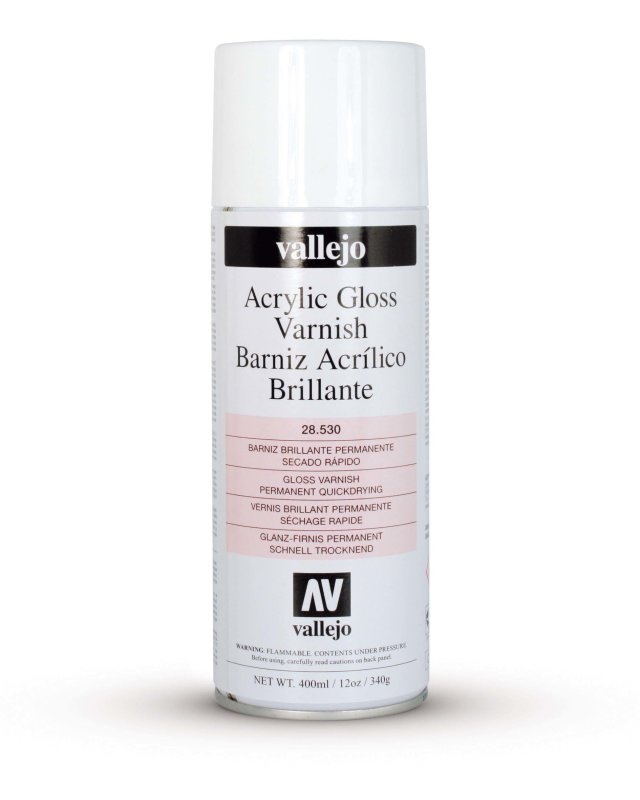 Vallejo: Brillante Gloss (Premium Varnish Spray)