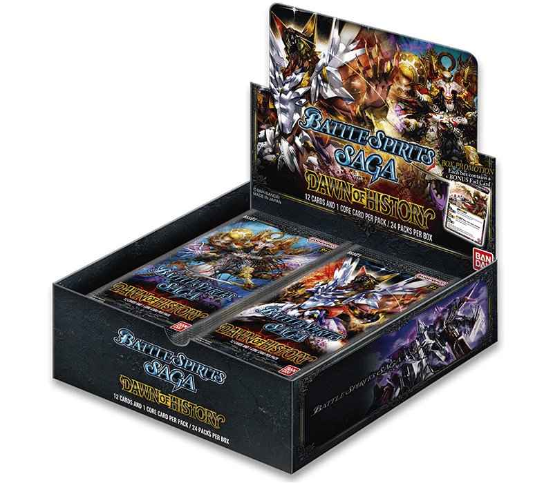 Battle Spirits Saga: BSS01 Dawn Of History - Booster Display EN (24 Packs)