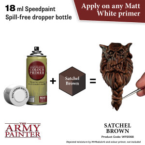 The Army Painter - Speedpaint: Satchel Brown (18ml)