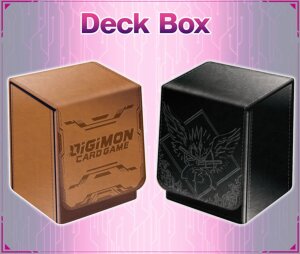 Digimon Card Game: Deck Box Set (Brown)