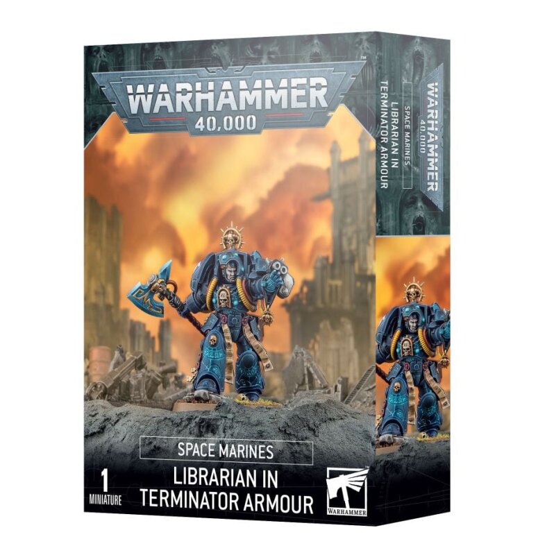 SPACE MARINES: SCRIPTOR IN TERMINATORRÜSTUNG * LIBRARIAN IN TERMINATOR ARMOUR