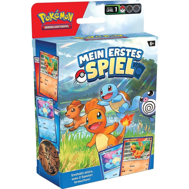 Pokemon: Mein erstes Spiel - 2 Starter Decks Glumanda & Schiggy (DE)