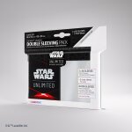 Star Wars: Unlimited - Art Sleeves Double Sleeving Pack Space Red (121 Sleeves)