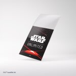 Star Wars: Unlimited - Art Sleeves Double Sleeving Pack Space Red (121 Sleeves)