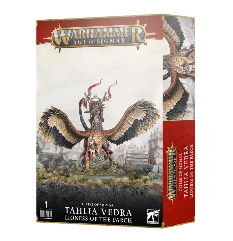 CITIES OF SIGMAR: TAHLIA VEDRA, LIONESS OF THE PARCH * TAHLIA VERDRA, LÖWIN DER DÖRRE