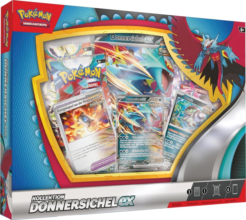 Pokemon: KP04 Paradoxrift - Donnersichel-ex Kollektion (DE)