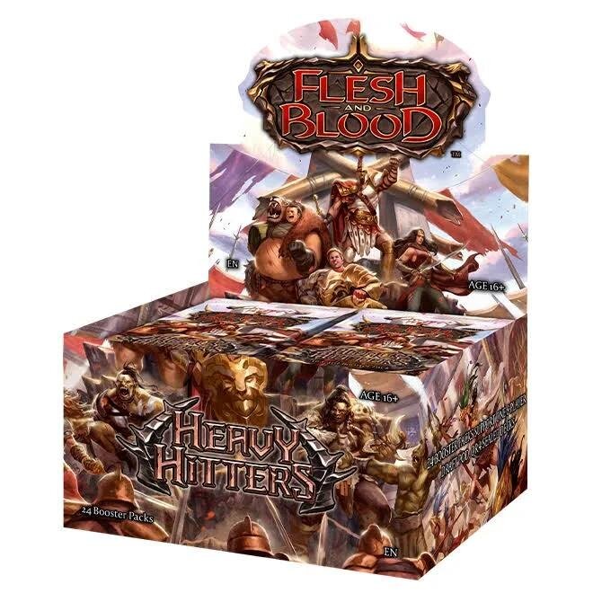 Flesh and Blood: Heavy Hitters - Booster Display DE (24 Packs)