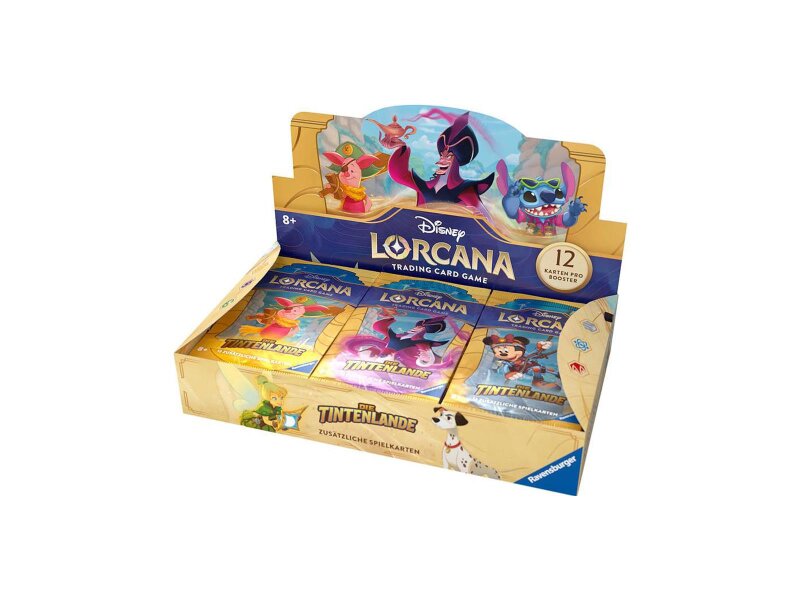 Disney Lorcana: Die Tintenlande - Booster Display DE (24 Packs)