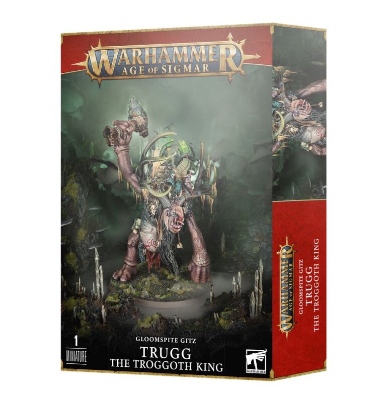 GLOOMSPITE GITZ: TRUGG THE TROGGOTH KING * TROGGOTHKÖNIG TRUGG