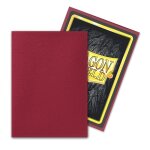 Dragon Shield: Standard Sleeves Matte - Blood Red (100)