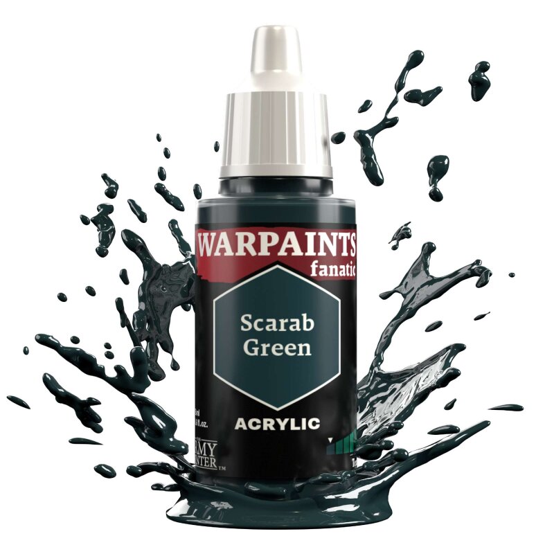 The Army Painter - Warpaints Fanatic: Scarab Green (18ml)