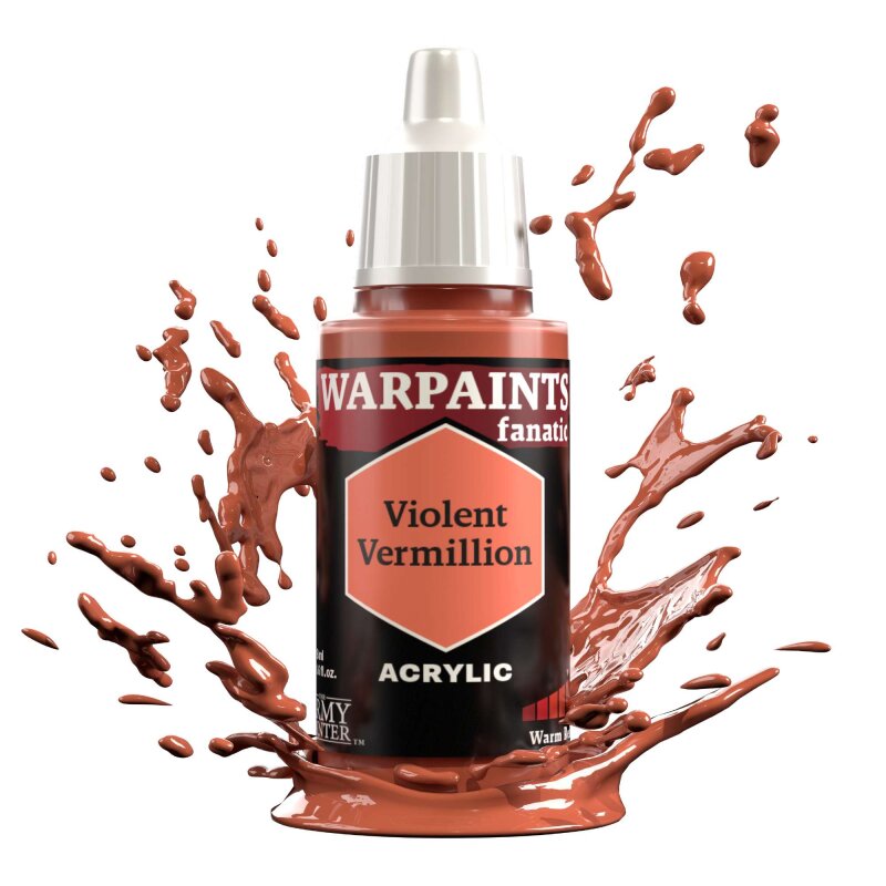 The Army Painter - Warpaints Fanatic: Violent Vermilion (18ml)