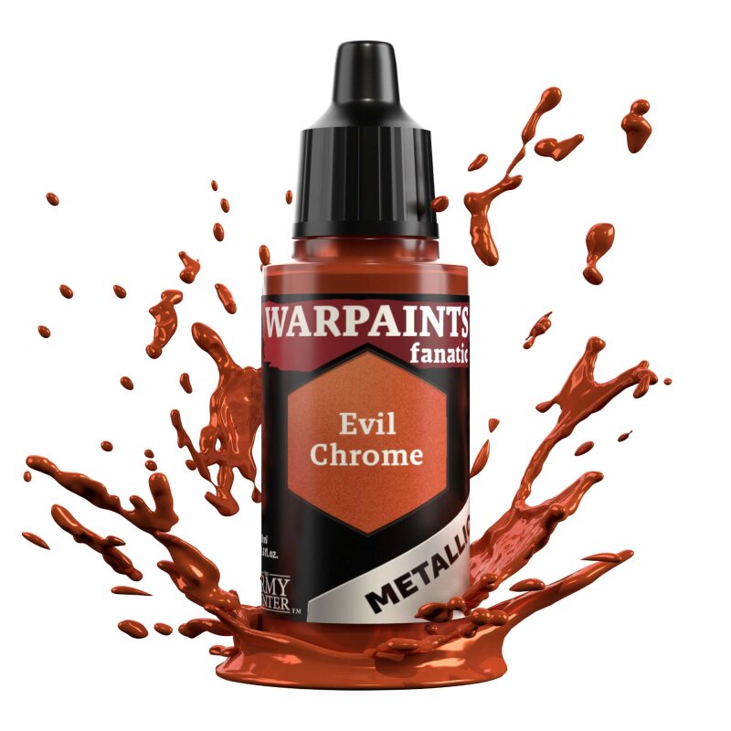 The Army Painter - Warpaints Fanatic Metallic: Evil Chrome (18ml)