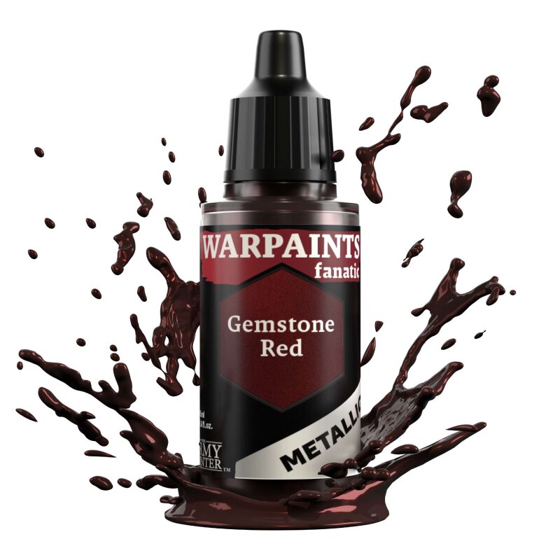 The Army Painter - Warpaints Fanatic Metallic: Gemstone Red (18ml)