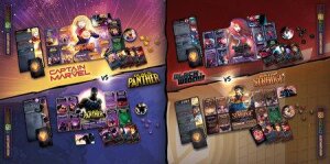 Marvel Dice Throne: Hero Box 2 (DE) - Captain Marvel, Black Panther, Doctor Strange, Black Widow