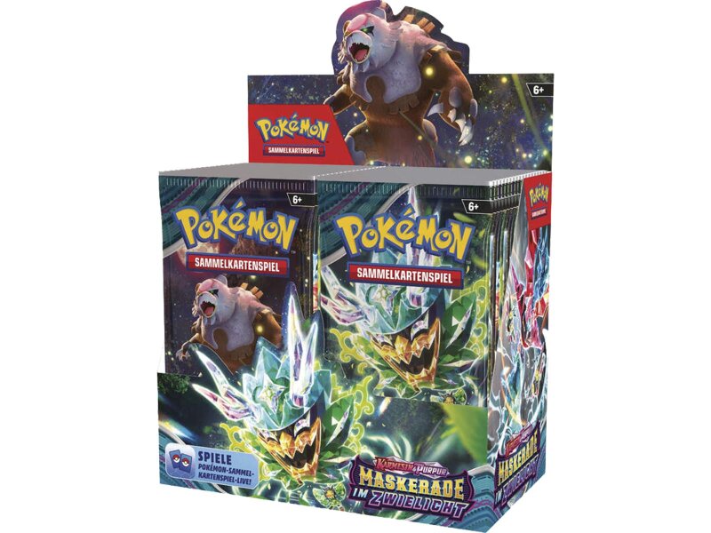 Pokemon: KP06 Maskerade im Zwielicht - Booster Display DE (36 Packs)