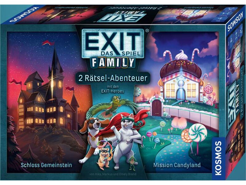 EXIT – Das Spiel Family: Schloss Gemeinstein / Mission Candyland
