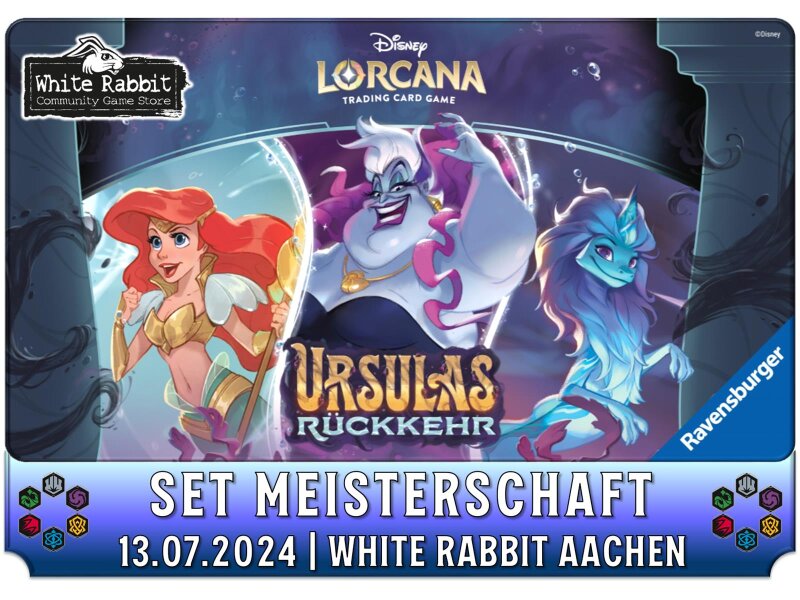 Disney Lorcana: Ursulas Rückkehr - Set Meisterschaft AACHEN (AC 13.07.2024)