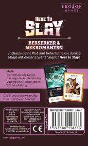 Here to Slay: Berserker & Nekromanten - Erweiterung (DE)
