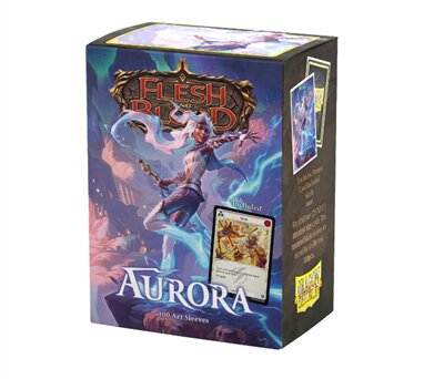 Dragon Shield: Standard Art Sleeves Matte - Flesh and Blood Aurora (100)